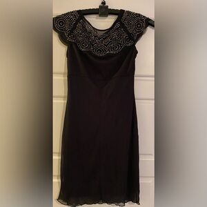 Beautiful midi Jessica black dress size 6